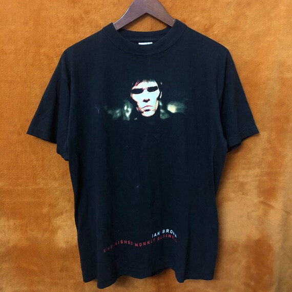 Vintage Ian Brown Unfinished Monkey Business Band… - image 1