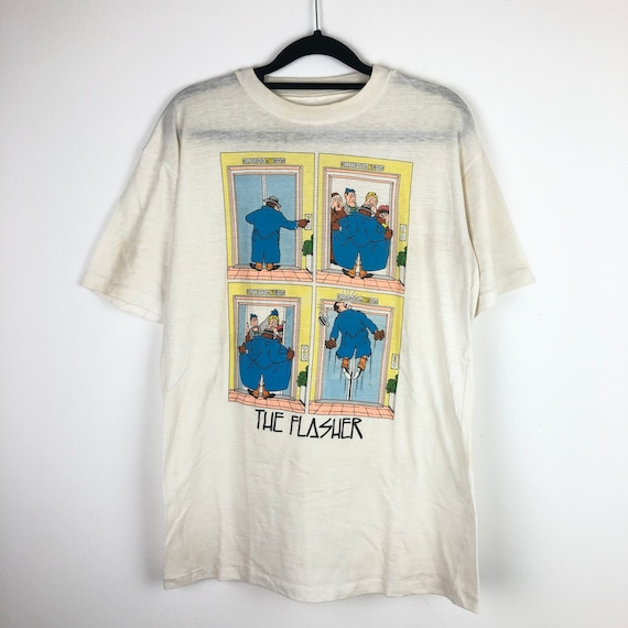 Vintage The Flash Cartoon Comedy Artwork T-Shirt