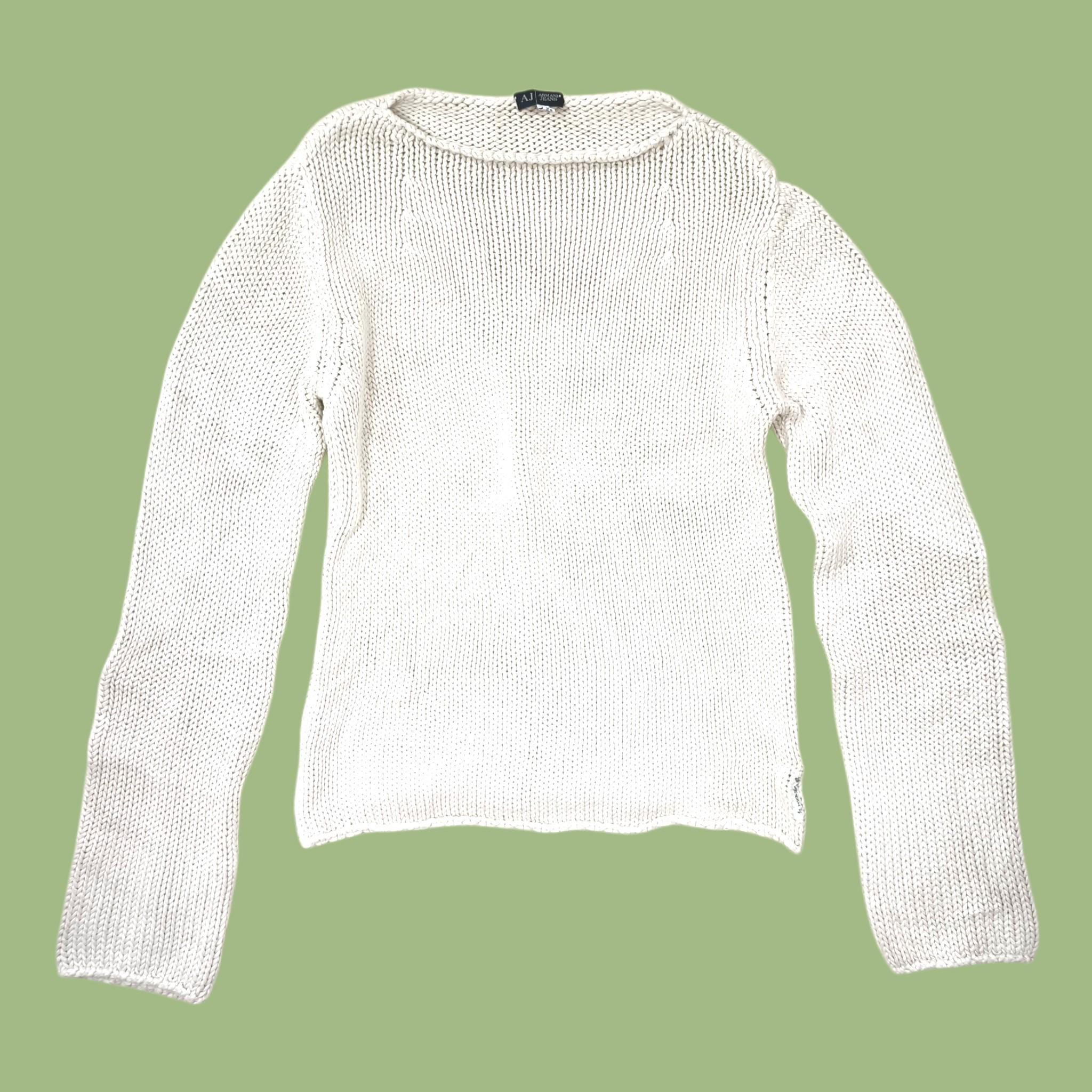 Armani Jeans Pullover 90s - Etsy