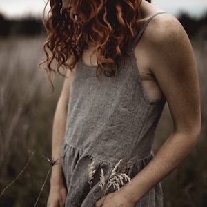 Women  linen dress ELENA