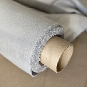 Linen fabric, 100% linen OEKO-TEX 100 standard, Softened linen fabric, Washed linen fabric, Medium weight linen image 2