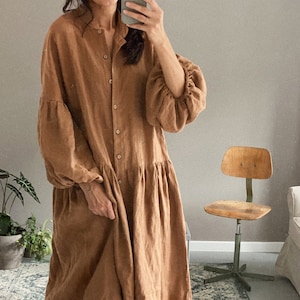 Women  linen dress Meggie