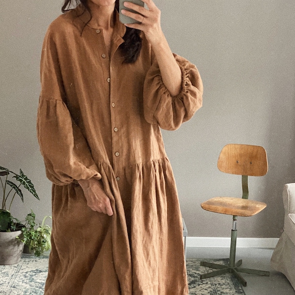 Women  linen dress Meggie