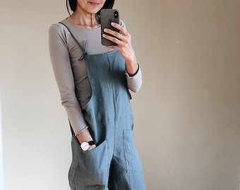 Women's linen jumpsuit JACKY