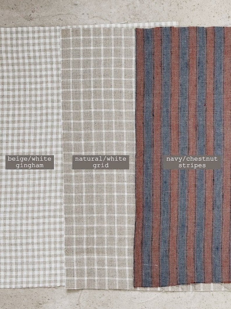 Linen fabric, 100% linen OEKO-TEX 100 standard, Softened linen fabric, Washed linen fabric, Medium weight linen image 7