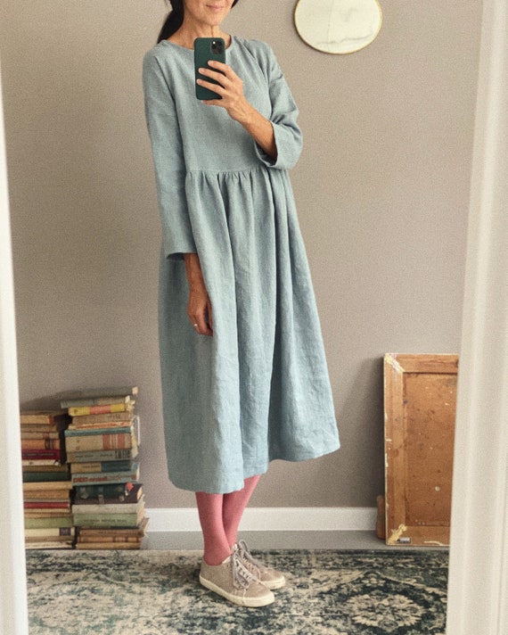 Women's Linen Dress SOPHIA Long 