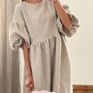Olivia - Crisp Linen Dress main image 0