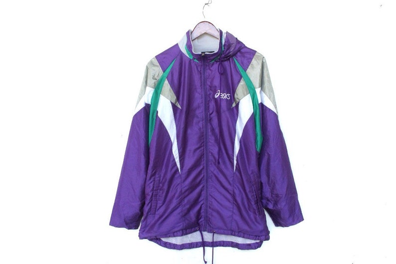 asics windbreaker vintage