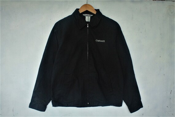 vintage carhartt jacket size L harrington jacket