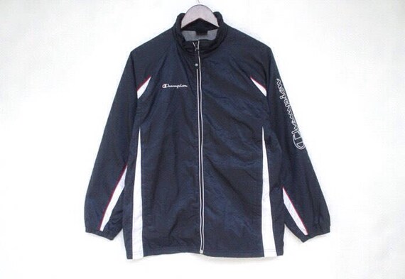 champion big logo jacket