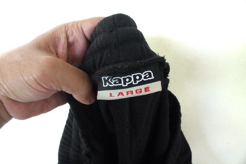 vintage 90s kappa pants stripes logo size L