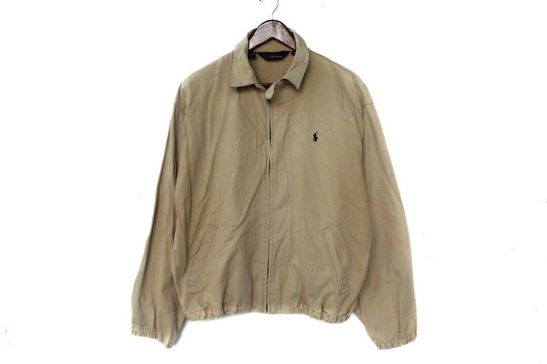 polo ralph lauren harrington jacket in beige