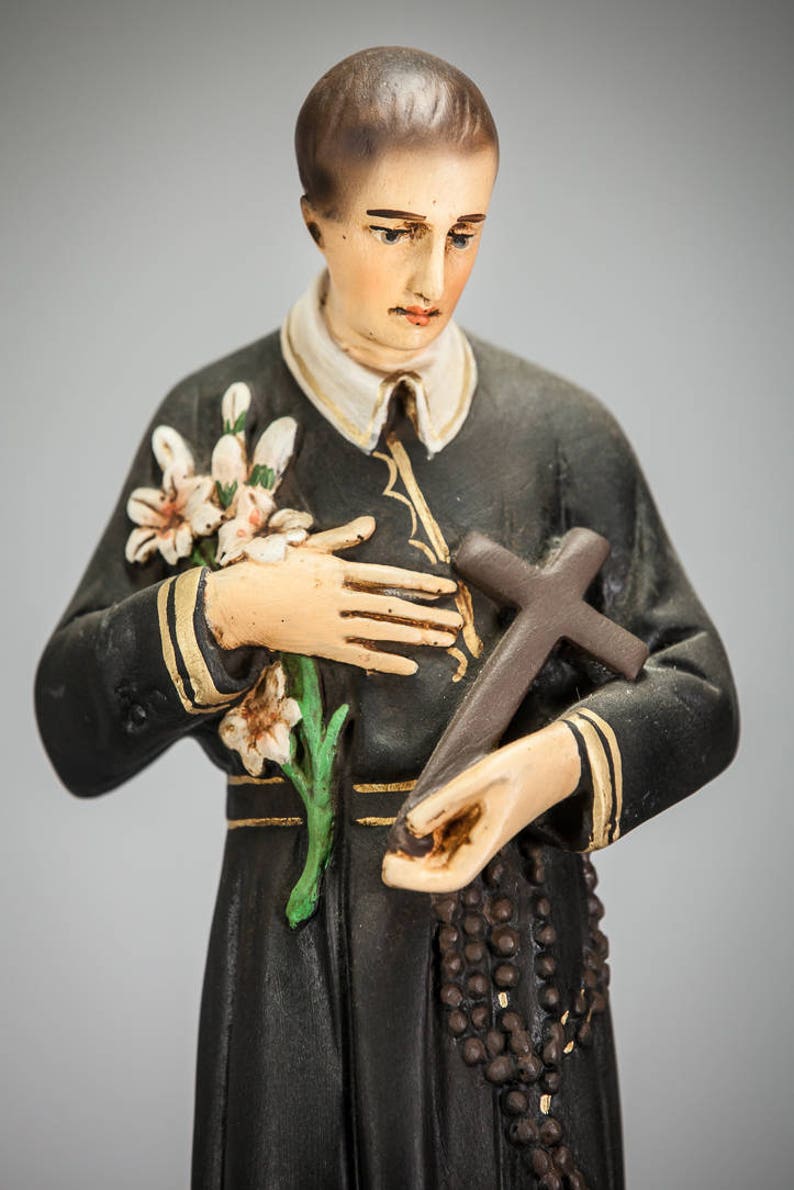 St Gerard Majella Statue Saint Italian Lay Brother Figure Etsy