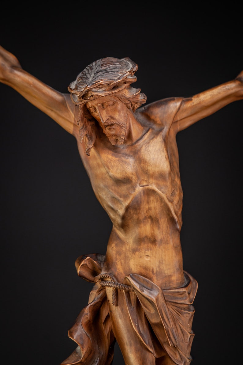 Corpus Christi Sculpture Jesus Christ Wooden Statue Etsy