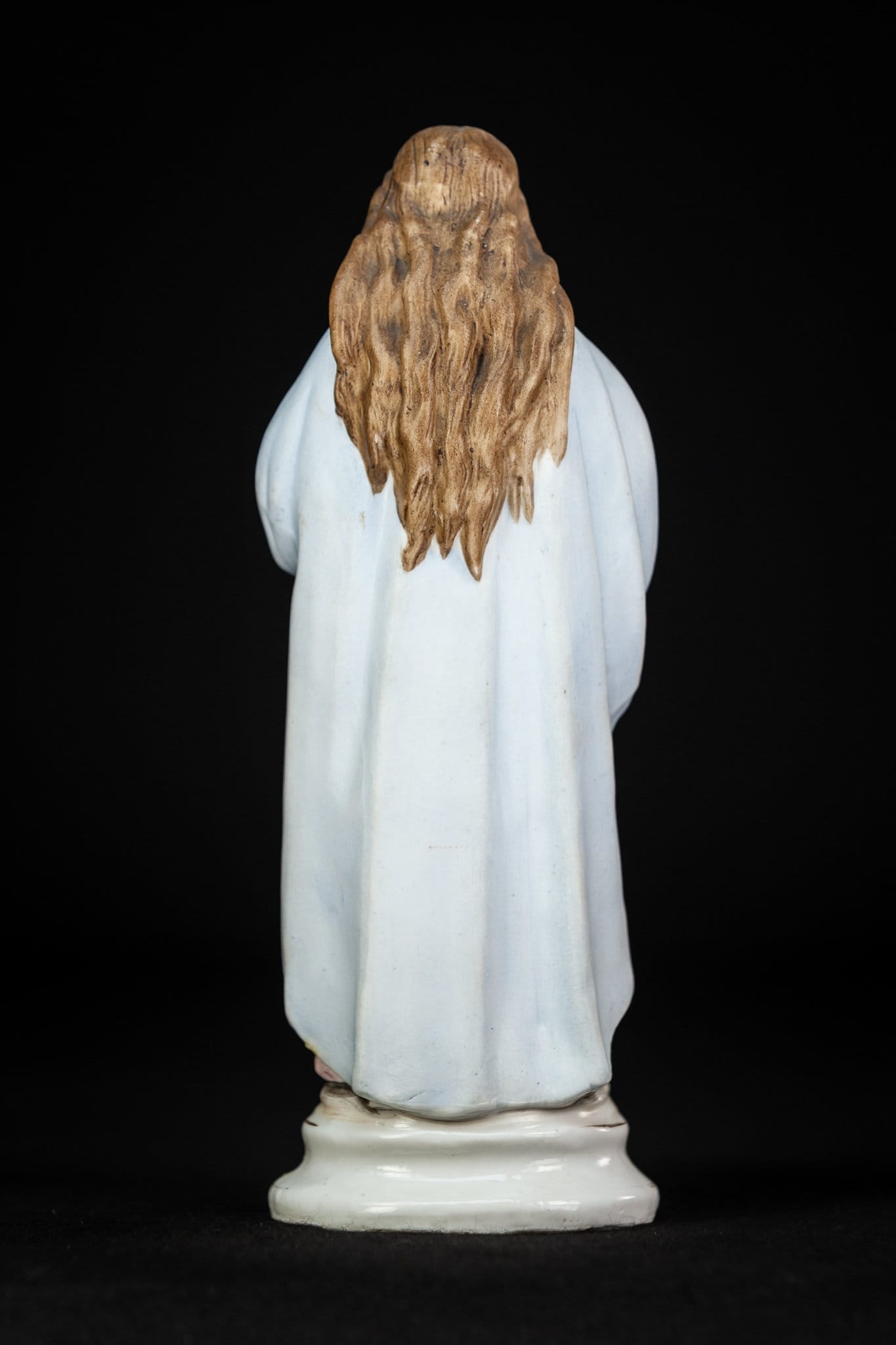 聖母マリア像 | 19世紀 無原罪懐胎像 | 1800年代アンティーク磁器製