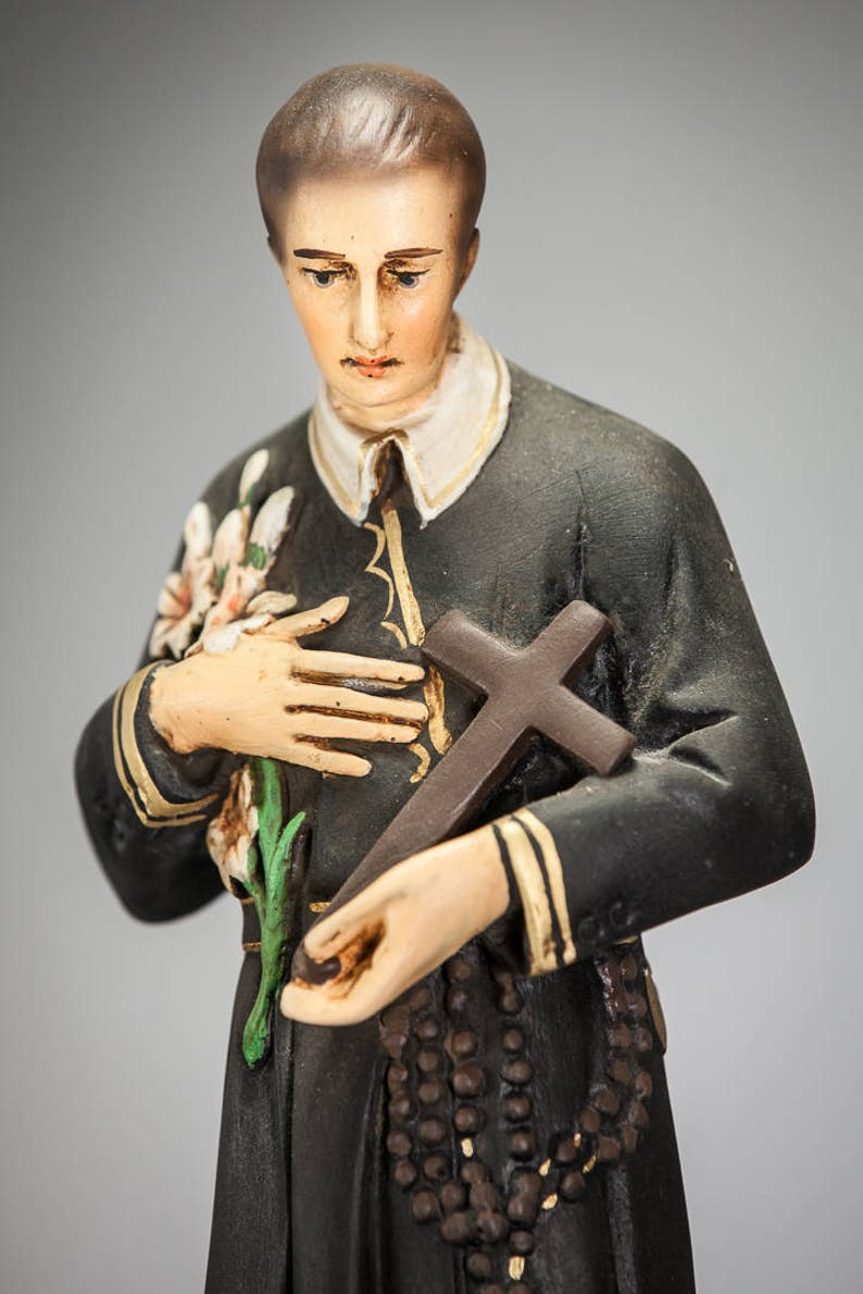 St Gerard Majella Statue Saint Italian Lay Brother Figure Etsy