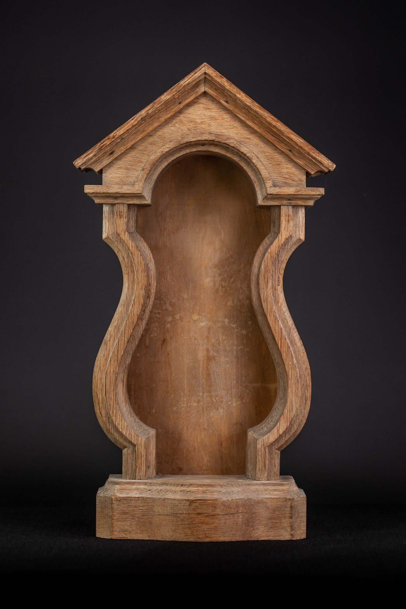 Wooden Shrine Antique Display Case for Statue Wood Carving Etsy