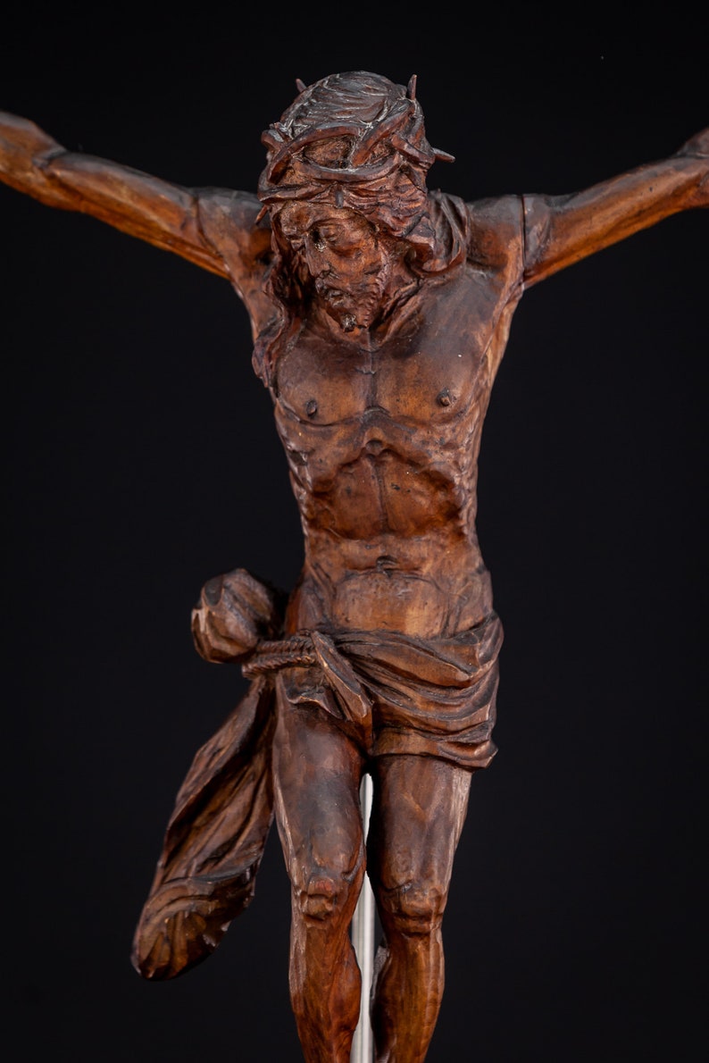 Corpus Christi Sculpture Jesus Christ Wooden Statue 1800s Etsy