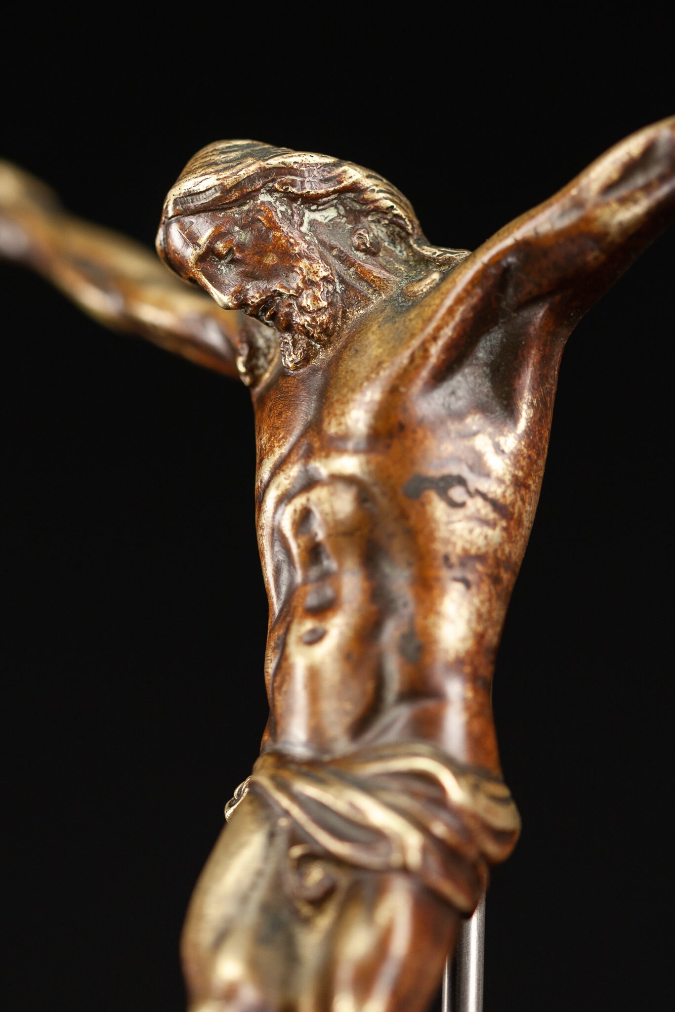 Corpus Christi Sculpture Jesus Christ Gilt Bronze Statue Etsy