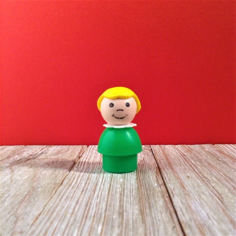 Fisher Price Little People Girl Vintage Little People Green | Etsy