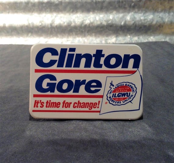 UFCW for Hillary Pin Back Button