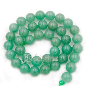 Natural Green Aventurine Beads, Gem 4mm 6mm 8mm 10mm Stone Round Jewelry Gemstone Beads For Jewelry making