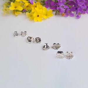 Ohrmutter, Butterfly Back Stopper, 925 Sterling Silber