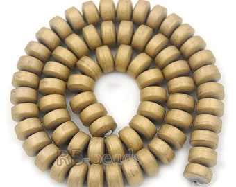 Perline di ematite placcate in oro opaco Rondelle, perline di pietra, perline distanziatrici per gioielli sciolte, filo da 2 mm, 3 mm, 4 mm, 6 mm, 8 mm, 10 mm, 16''