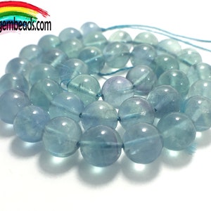 Grade AAA 6mm Natural Colorful Fluorite Gemstone Round Space Loose Beads 15.5" 