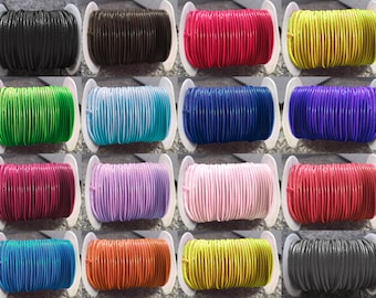 5 meters Wax Corduroy Cord, Beading Thread, jewelry making wire, Quality Korea thread For Diy Bracelet Necklace, Multiple m&m party supplies