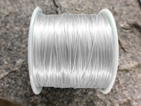 White Strong Stretchy Elastic String, Beading Cord, Jewelry Making Wire,  Thread for Diy Bracelet Necklace, 50 Meters Reel -  Canada