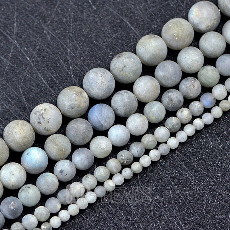 Natural Matte Frosted Gemstone Round Loose Beads 4mm 6mm 8mm 10mm 12mm 15" Pick Natural Matte Frosted Gemstone Round Loose Beads 4mm 6mm 8mm 10mm 12mm 15" Pick