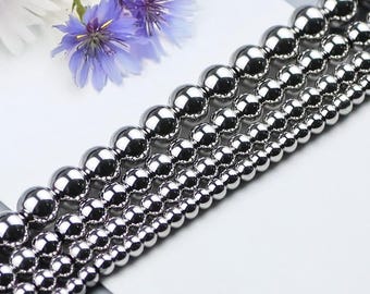 3-8mm Polished Seamless Stainless Steel Round Ball Beads,  Metal Components for Jewelry Making,  Supplies for DIY