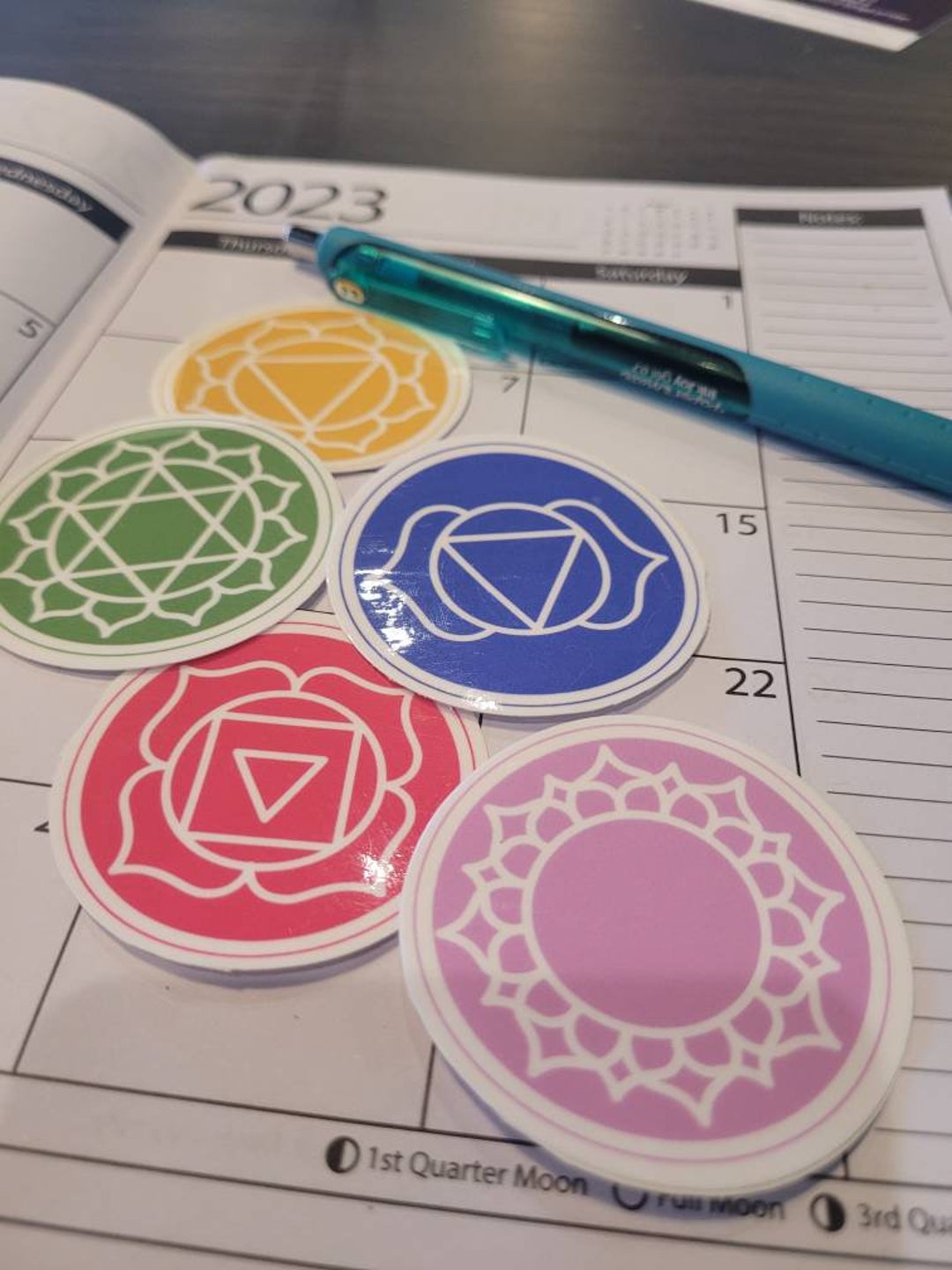 Chakra Stickers, Glossy or Matte, Energy Healing - Etsy