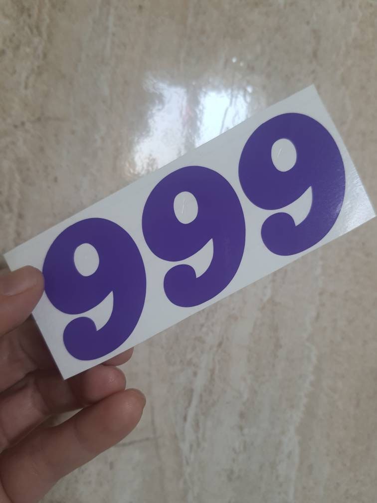 Angel Numbers Vinyl Stickers in Retro Font - Etsy