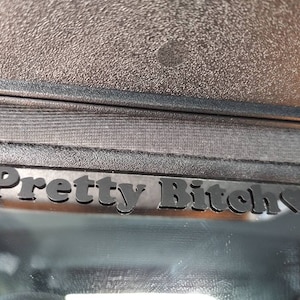 Car Visor Mirror Sticker