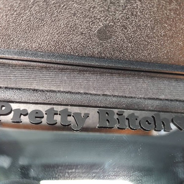 Car Visor Mirror Sticker