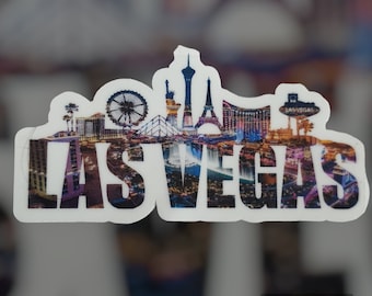 Las Vegas Skyline Stickers