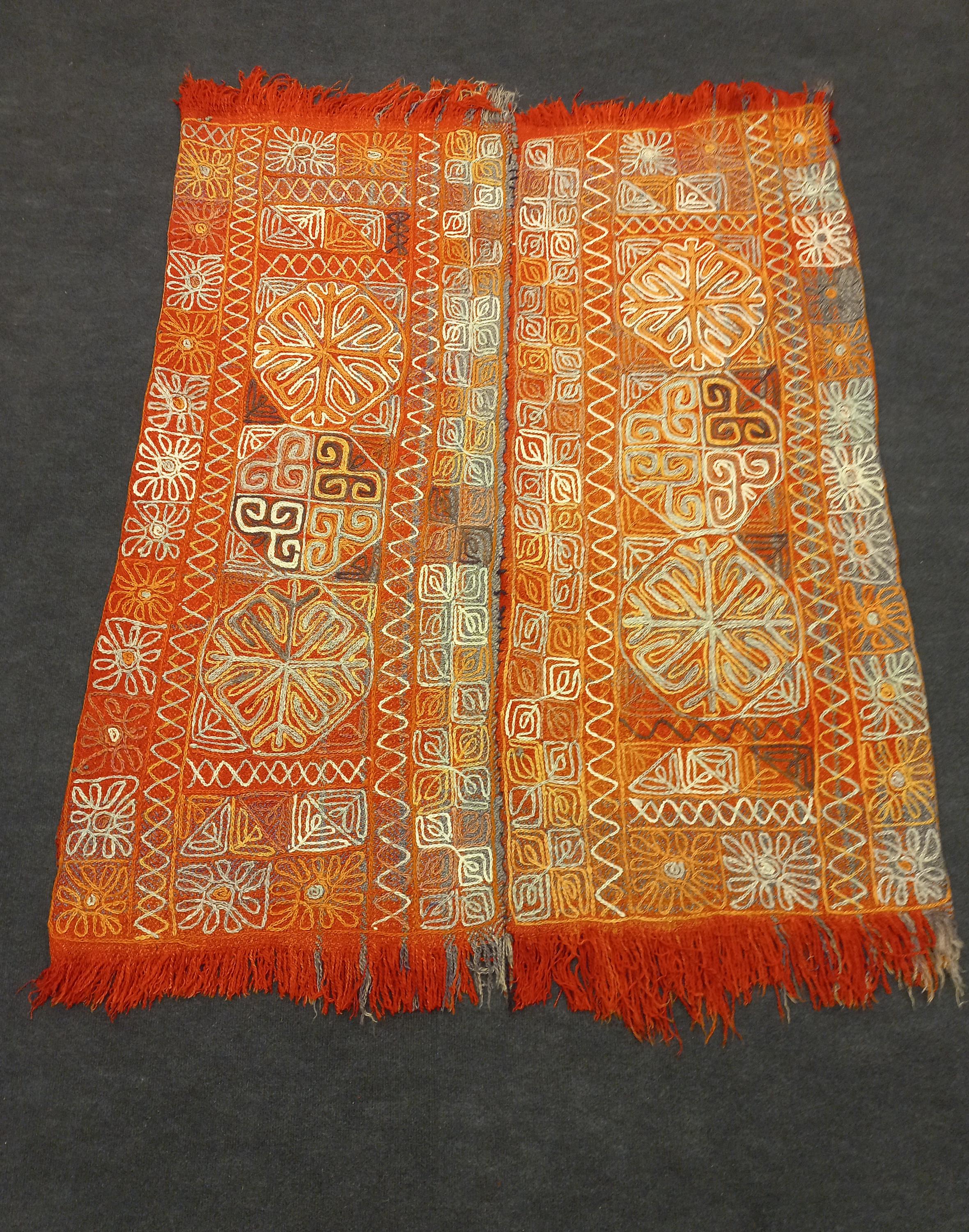 Dowry Kurdish Kilim Rug: Decorative Kilim, 4'3