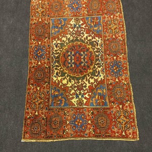Antique  Carpet Rug,Small Carpet Rug, Handmade Rug,Collector Rug, 25"x38"inches,64x97cm,Rare Rug, Natural Colors Rug,Unique Rug,Tribal Rug