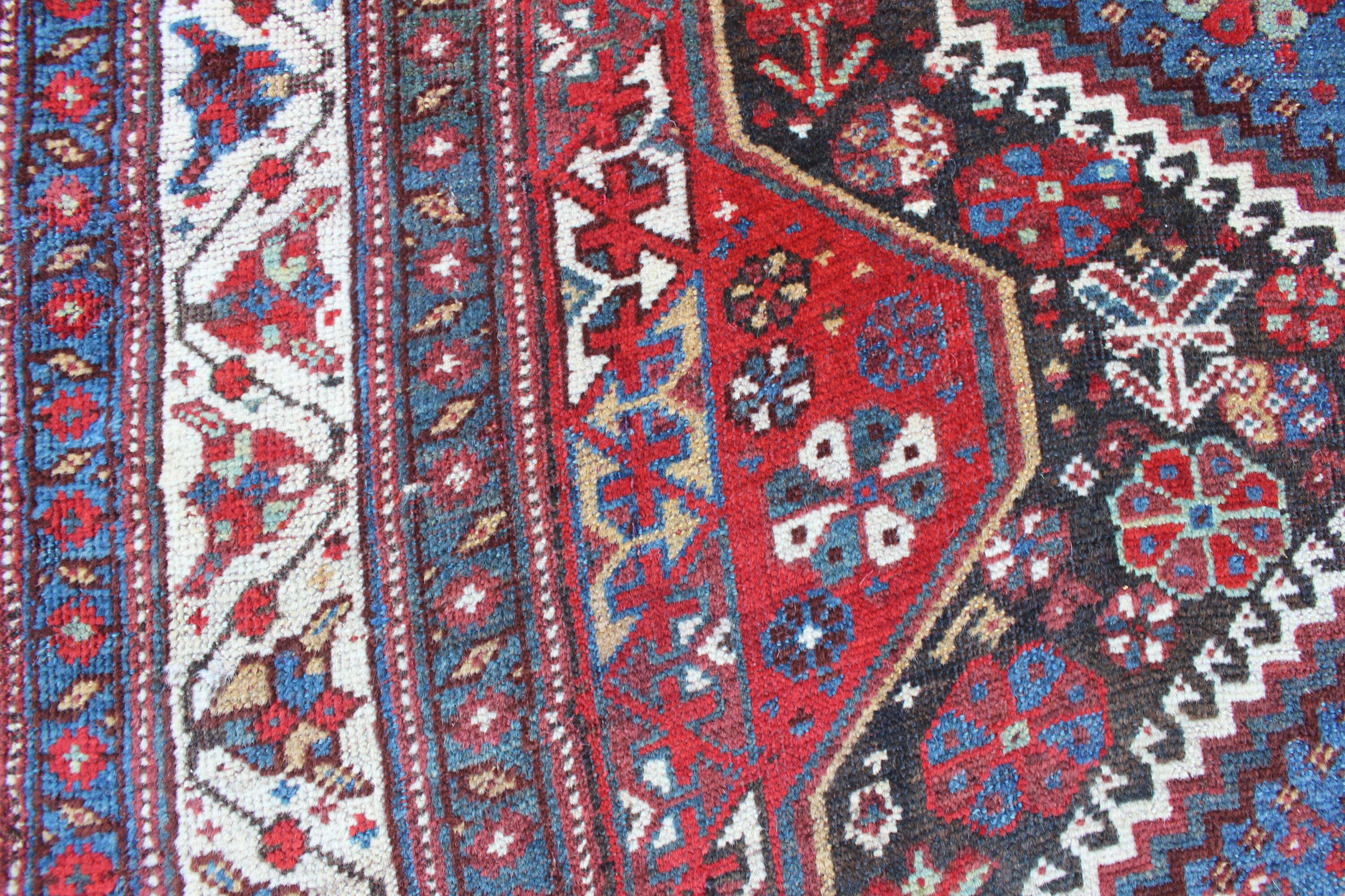 Rare Rugantique Kurdish Carpet Rughandmade Etsy