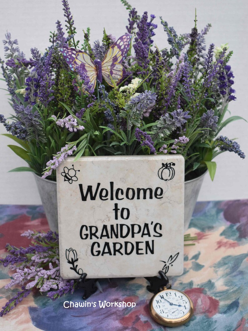 to Grandpa's Garden Garden Gift for Grandpa Etsy Canada