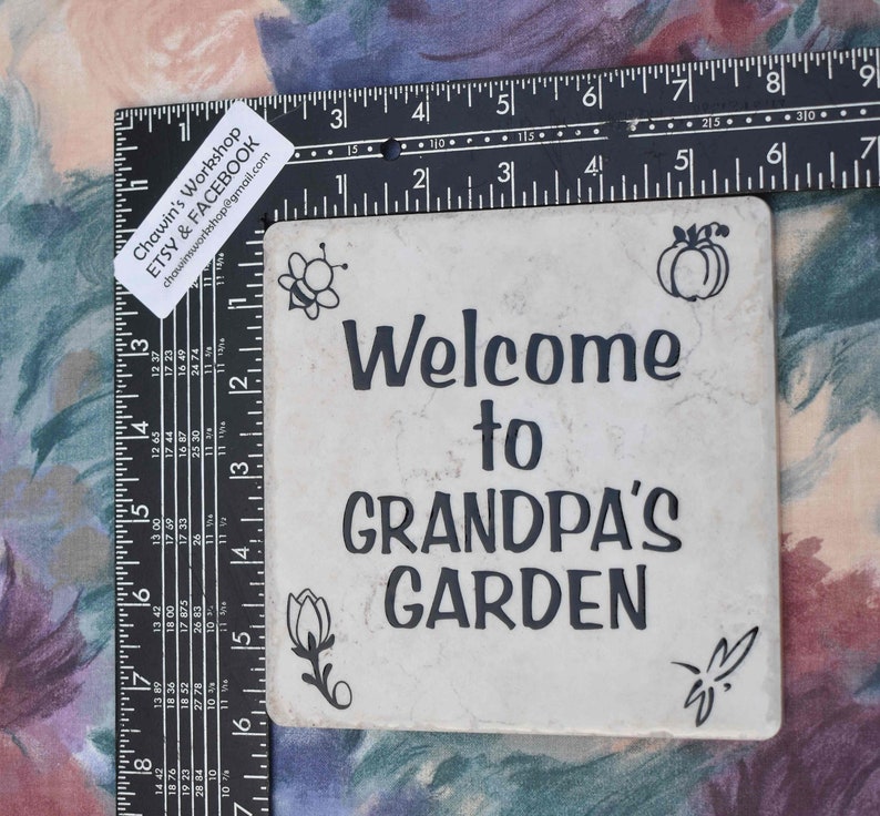 to Grandpa's Garden Garden Gift for Grandpa Etsy Canada