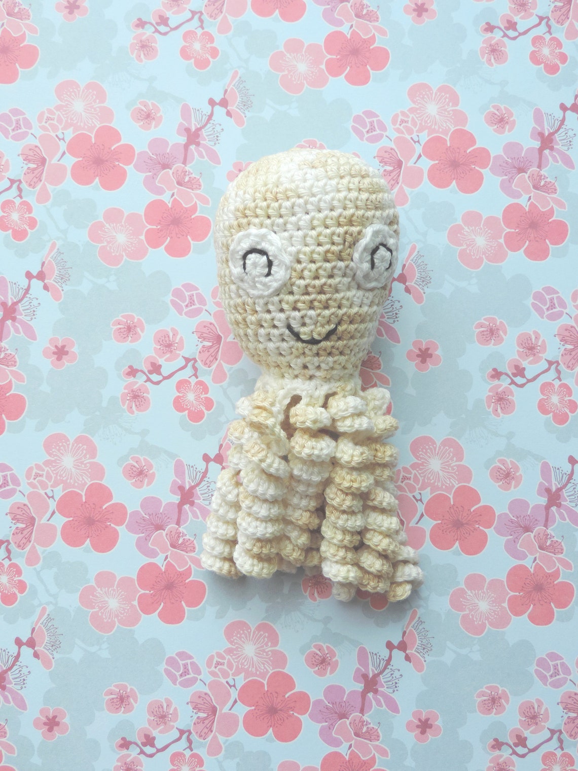 doudou pieuvre fait main