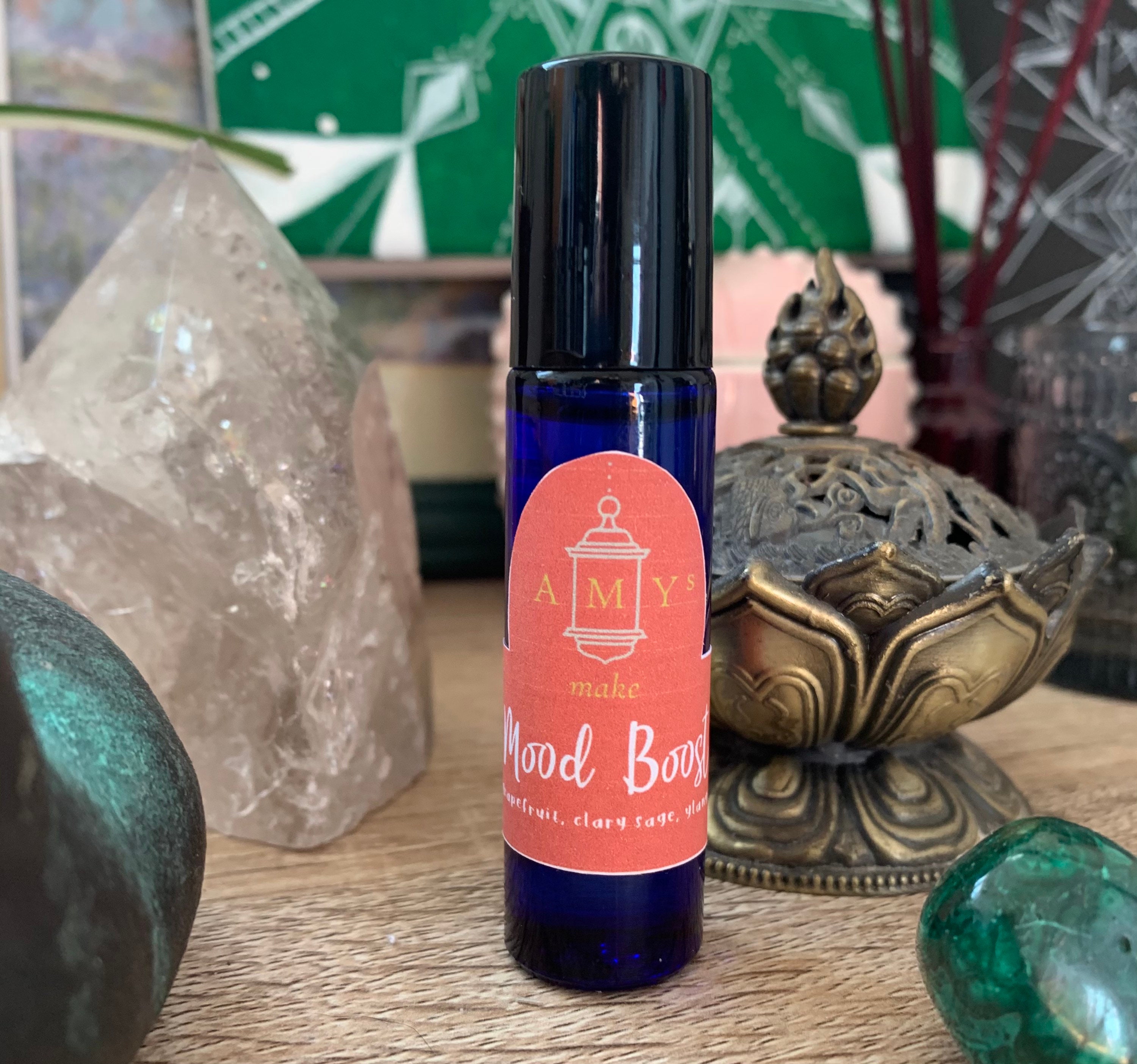 Mood Booster Uplifting Essential Oil Blend by Amys Make. Etsy