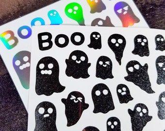Ghost Permanent vinyl Sticker Sheet