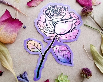 Magic Rose Vinyl Sticker