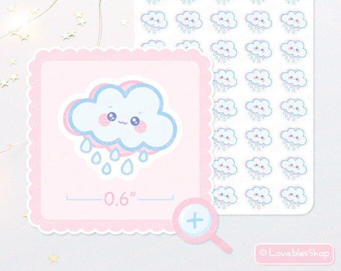 Rainy Planner Stickers