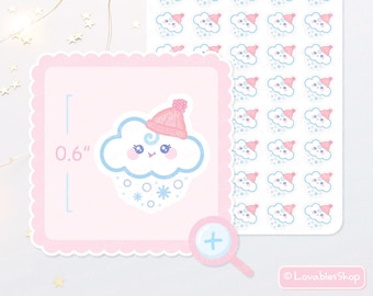 Snowy Planner Stickers