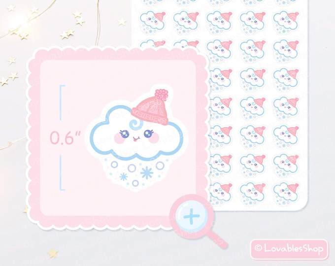 Snowy Planner Stickers